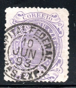 BRAZIL, 20 REIS, MATASELLOS DE CAPITAL FEDERAL (NEA0132 ) - Picture 1 of 1