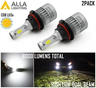Allá Lighting LED Best Seller 6000K Blanco Puro 9007 Faro Bombilla Convertir Foto 1 de 4