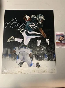 LeSean McCoy Autograph Signed Eagles Snowbowl Spotlight 16x20 Photo JSA - Picture 1 of 4