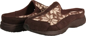 Easy Spirit Travel Time Womens Mule Sneaker Dark Brown US Size 9 M - Picture 1 of 3
