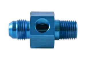 Earl's 100194ERL Fuel Gauge Adapter -6 AN x 3/8" NPT 1/8" NPT in Hex @SPEED TECH - Picture 1 of 1