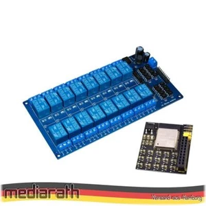 Relé de 16 canales WiFi ESP32 DC 5V 12V 24V interfaz LM2576 HÁGALO USTED MISMO Tasmota 15 - Imagen 1 de 13