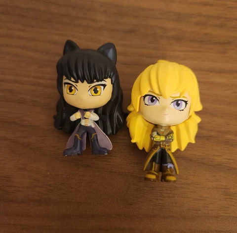 RWBY Mini Series Blake & Yang Mystery Figure Lot Cover