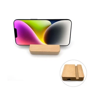 Bois Bambou Pied Trépied Support Portable Smartphone Tablette - Photo 1 sur 5