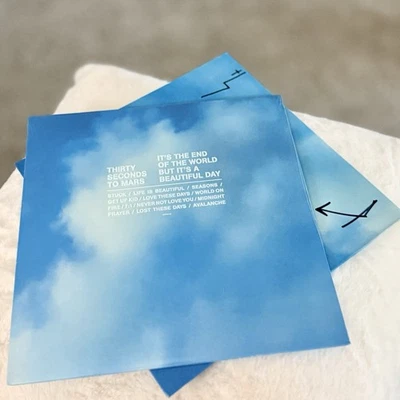 SIGNED | Seconds to Mars - It's the End of the World Orange Exclusive New Sealed - Image 1 of 2