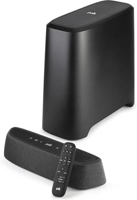 POLK AUDIO MagniFi Mini Home Theater Sound Bar System w/ Wireless Subwoofer - Image 1 of 4