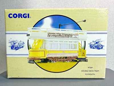 Corgi 1/76 Scale Diecast 97269 - Double Deck Tram - Plymouth - New - Image 1 of 4