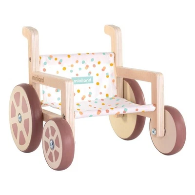 Silla de ruedas Miniland para muñecas de hasta 15 pulgadas Foto 1 de 4