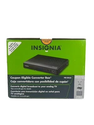 NEW Insignia NS-DXA1 Digital to Analog TV Tuner Converter Box for Regular TV - Image 1 of 4