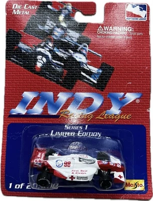 New 1998 Indy RL American Red Cross Series 1 Limited ED. #98 Diecast Car Model - Image 1 of 4