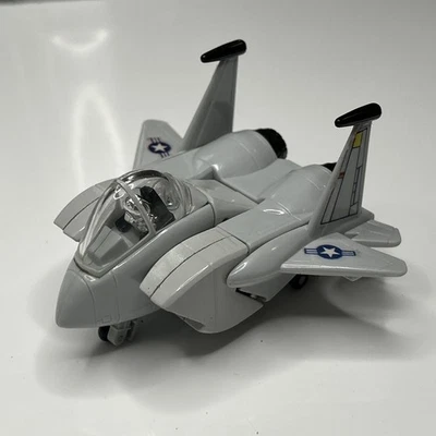 BANDAI TRANSFORMING SCRAMBLE EGG F-15 EAGLE USAF FIGHTER JET/ROBOT VINTAGE 1980s - Image 1 of 4