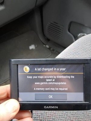 Garmin 145-01615-10 GPS Navigation System Tested With Power Scratches On Screen - Image 1 of 4