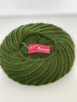 Knits By Fownes Vintage Green Beret - Image 1 of 4