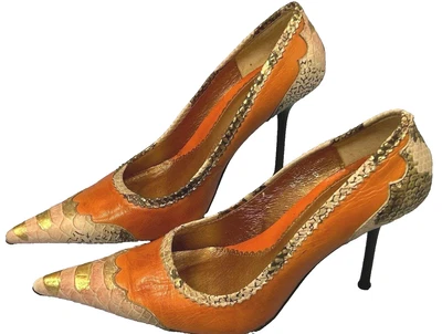 Tacones Luichiny multicolores para mujer talla 7,5 Foto 1 de 4