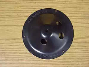 Década de 1980 Década de 1990 Harley Davidson NOS HORN COVER Sparton Engr - Imagen 1 de 1