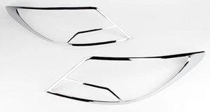 Rear Chrome Tail Light Lamp Molding Cover 2p 1set For 11 12 13 Hyundai Accent 4d - Bild 1 von 1