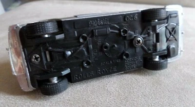 VINTAGE MODELLINO ROLLS ROYCE CORNICHE DROPHEAD COUPE' POLISTIL Scala 1:43 Made - Immagine 1 di 4