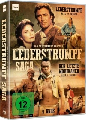 Die Lederstrumpf-Saga: Lederstrumpf + Der letzte Mohikaner * DVD * Pidax Neu - Bild 1 von 4