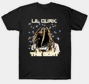 Lil Durk T-shirt Adult Small-3XL XXXL Black Fan Art - Picture 1 of 2