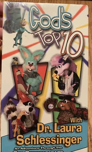 God's Top 10 w/ Laura Schlessinger Ten Commandments VHS Religious Education NEW - Picture 1 of 5