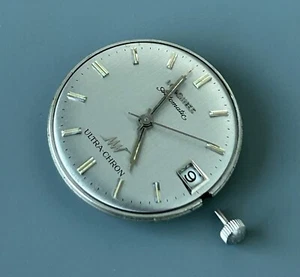 VINTAGE ULTRA- CHRON AUTOMATIC  17JEWELS LONGINES CAL.6652 MOVEMENT FOR PARTS - Picture 1 of 20