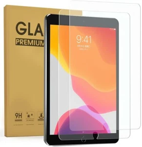 2x Panzerfolie für iPad Samsung Tablet Displayschutz 9H Folie Schutz Glas - Afbeelding 1 van 12
