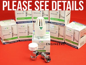 Sensor de cabeza de repuesto o cuerpo de válvula TRV cromado en ángulo TRV Pegler Terrier 15 mm - Imagen 1 de 7