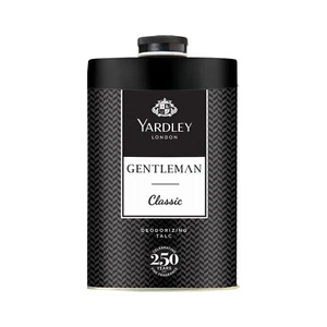 Yardley London Gentleman Classic Deodorizing Talc 250GM - Picture 1 of 3