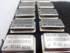 VINTAGE VALPEY FISHER VF161 160.000000 MHz CRYSTAL OSCILLATOR LOT OF (10) NEW