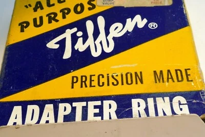 Tiffen 62mm to 66mm Step-up ring Metal adapter for Series 8 VIII filters - Image 1 of 4