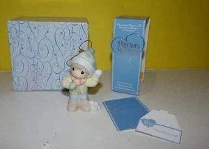 Precious Moments Christmas Ornament 710919 “Winters Such a Ball” w/ Box - Picture 1 of 2
