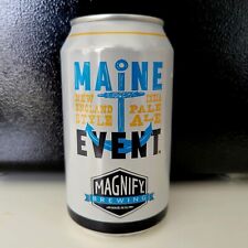 MAGNIFY MaineEvent New England IPA Craft Beer Can 12oz New Jersey EMPTY Bottom 