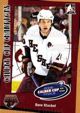2006-07 ITG Heroes and Prospects Calder Cup Champions #8 Dave Steckel