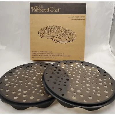 Juego de 2 chips para microondas The Pampered Chef #1241 Foto 1 de 4
