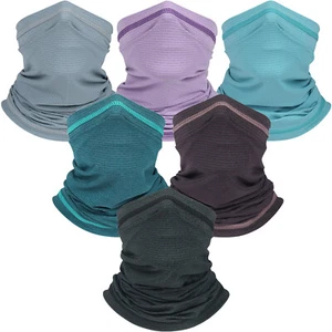 Máscara de pañuelo de polaina de enfriamiento para cuello bufanda transpirable cubierta facial para hombres mujeres - Imagen 1 de 35