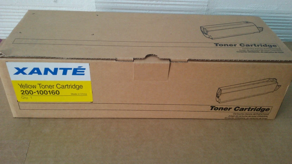 XANTE TONER YELLOW 200-100160 - Image 1 of 1