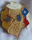 LC162 - BADGE INSIGNE LIONS CLUB NEW JERSEY 1975