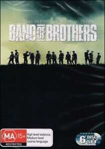 Band of Brothers - Scott Grimes - War Action Tv Mini-Series (6 Dvd Set) Region 4