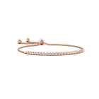 ANGARA 1.01 Ct Natural Diamond Tennis Bolo Bracelet for Women, Girl in 14K Gold