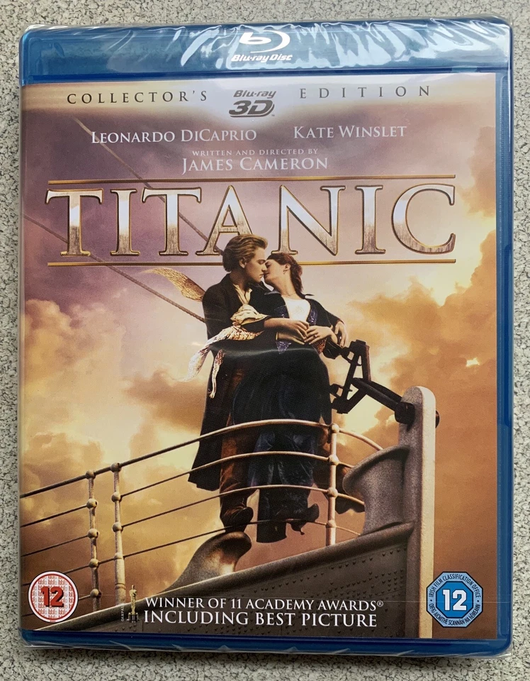 Titanic Collector's Edition Blu-ray 3D UK Release - New and Fully Sealed - Image 1 of 1