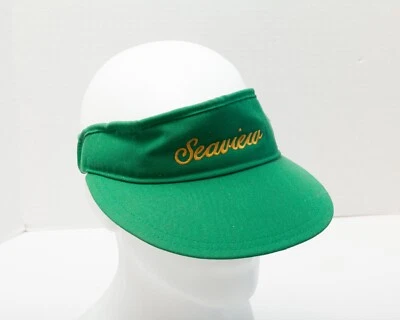 Vintage Seaview GC Visor Green Adjustable New Era Promodel Mens - Image 1 of 4