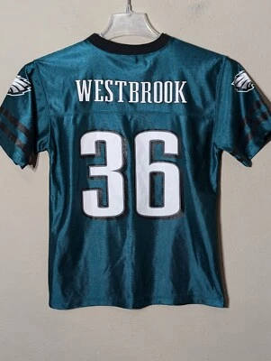Футболка Reebok On Field NFL Philadelphia Eagles No36 Westbrook молодежная большая 12/14 - Изображение 1 из 4