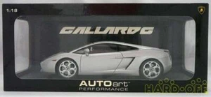 Raro Prodotto Finito AUTOart 1/18 Lamborghini Gallardo Argento da JP f10951 - Foto 1 di 4