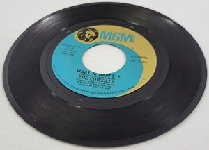 R) The Cowsills - Hair -  What is Happy? - MGM Records - 45 RPM Record - Imagen 1 de 4