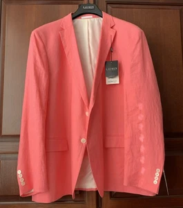 RALPH LAUREN LASSITER 100 % LEINEN BLAZER/SPORTJACKE/HERREN GRÖSSE 50 REG NEU MIT ETIKETT $ 275 - Bild 1 von 22