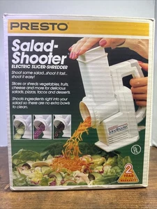 SALAD SHOOTER Presto Original Box #02910 Vintage 1989 BRAND NEW OLD STOCK - Picture 1 of 7