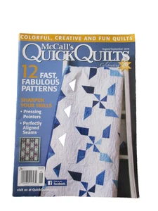 McCall's Quick Quilts Magazine AUG/SEPT 2016 - Picture 1 of 1