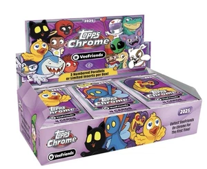 Caja de pasatiempos Topps cromada 2025 nueva sellada de fábrica consíguelo B4 Navidad - Imagen 1 de 2