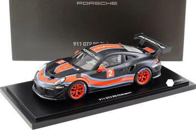 1:18 Spark Porsche 911 (991 II) GT2 RS Clubsport Nero Opaco #2 WAP DEALER - Immagine 1 di 4