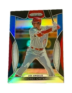 Shohei Ohtani 2019 Panini Prizm #153 RWB (Red White Blue) Prizm, Tier II, Angles - Picture 1 of 4